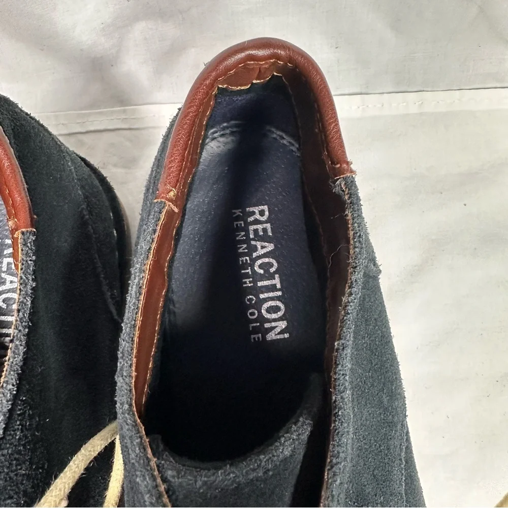 Kenneth Cole Dark Gray Suede Chukka‎ Boots